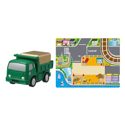 おふろDEミニカー ダンプトラック 緑/青 | HMV&BOOKS online - おもちゃ
