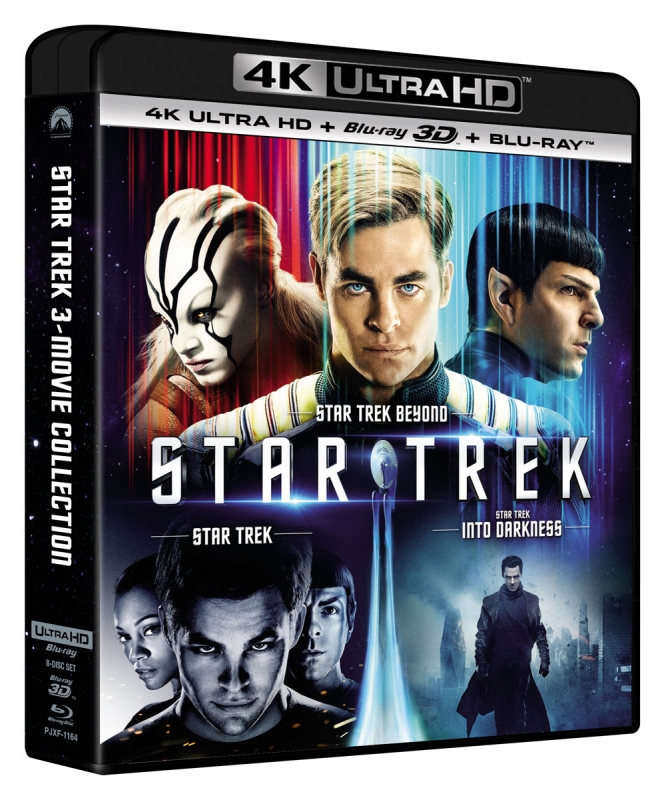 スター・トレック 3 ムービー・コレクション [4K ULTRA HD +3D Blu-ray +Blu-rayセット] : スター・トレック