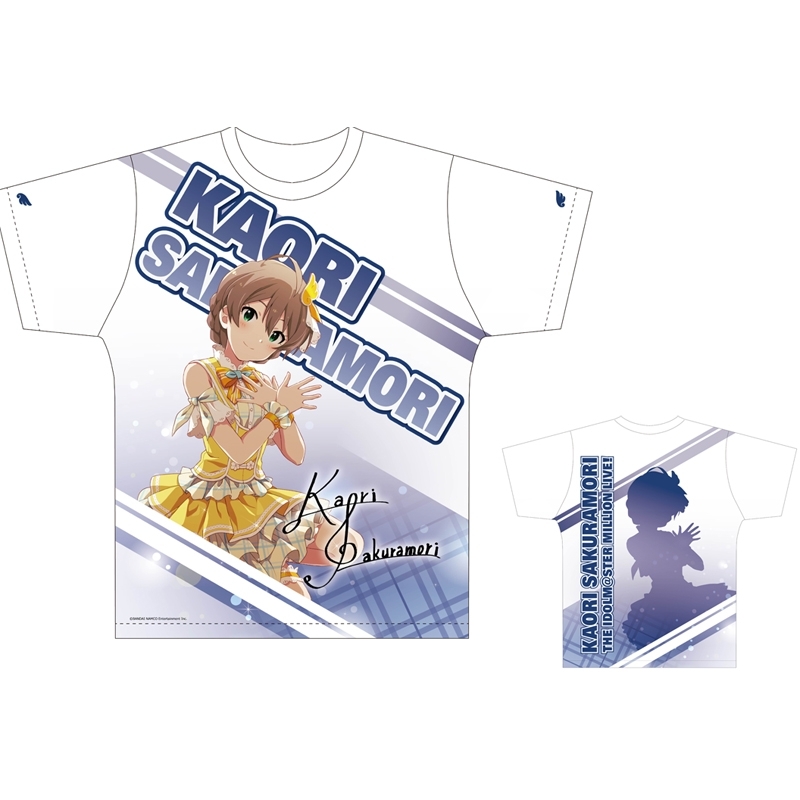 両面フルグラフィックtシャツ Mサイズ 桜守歌織 アイドルマスター ミリオンライブ アイドルマスター Hmv Books Online Ivbems001