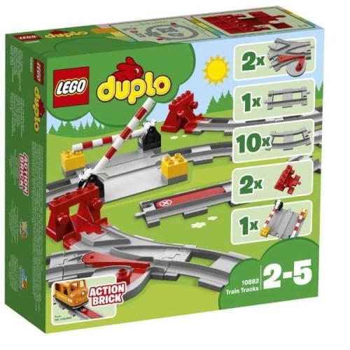 レトロゲームセット LEGO デュプロ 10882 あそびが広がる！踏切レールセット | HMV&BOOKS