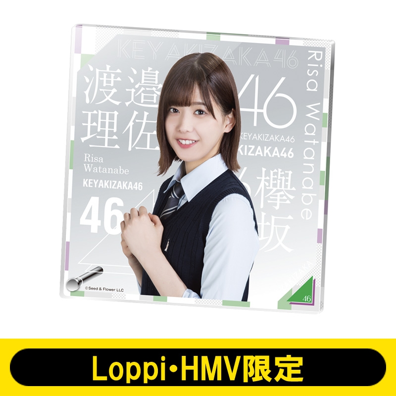 アクリルボード（渡邉理佐） 欅坂46【Loppi・HMV限定】 : 欅坂46 | HMV&BOOKS online - LP253563