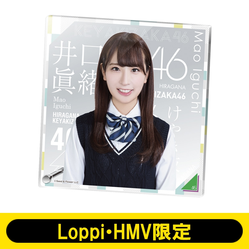 アクリルボード 井口眞緒 けやき坂46 Loppi Hmv限定 けやき坂46 ひらがなけやき Hmv Books Online Lp