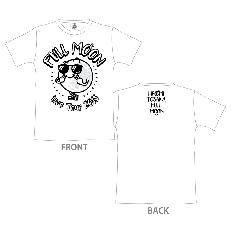 FULL MOON Tシャツ[L] : HIROOMI TOSAKA (登坂広臣) | HMV&BOOKS ...
