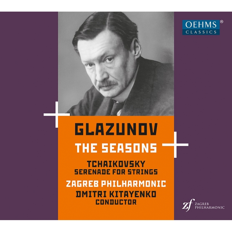 グラズノフ：四季、チャイコフスキー：弦楽セレナード　ドミトリー・キタエンコ＆ザグレブ・フィル