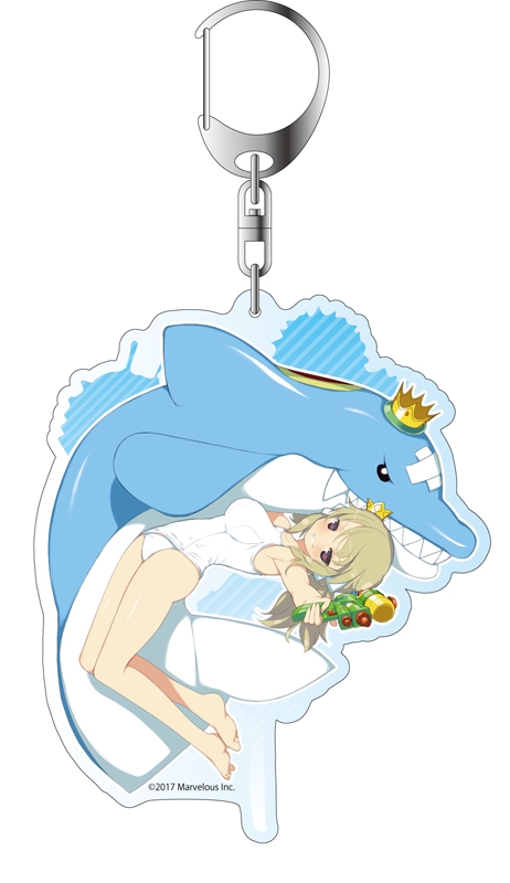 デカキーホルダー 華風流 閃乱カグラ Peach Beach Splash : 閃乱カグラ