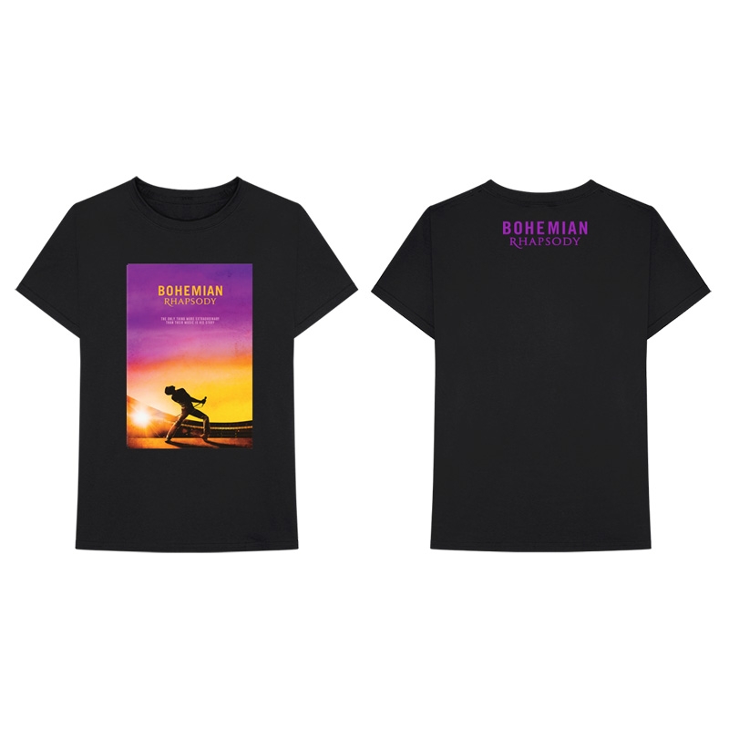 Sunset Bohemian Rhapsody Movie T-shirt Black XL（※2019年4月上旬