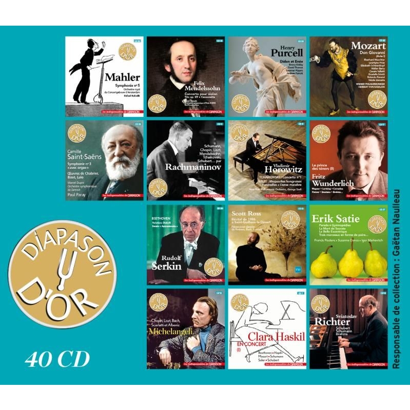 レ・ザンディスパンサーブル・ド・ディアパゾン～ディアパゾンが選んだ決定盤 ボックス2（40CD） | HMV&BOOKS online