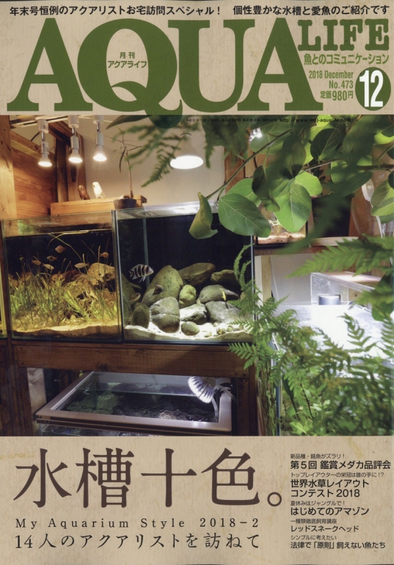 月刊 AQUA LIFE (アクアライフ)2018年 12月号 : 月刊AQUA LIFE編集部