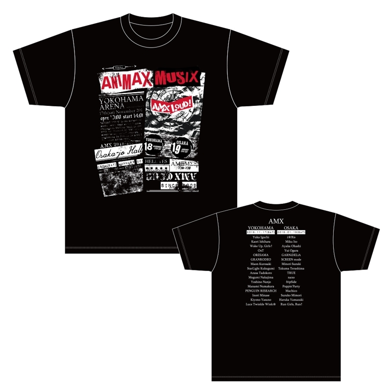 Animax Musix 18 19 Tシャツb Mサイズ Animax 18 Hmv Books Online Ani