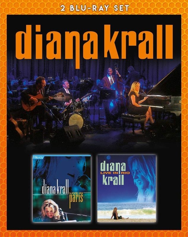Live In Paris & Live In Rio (2BD) : Diana Krall | HMV&BOOKS online
