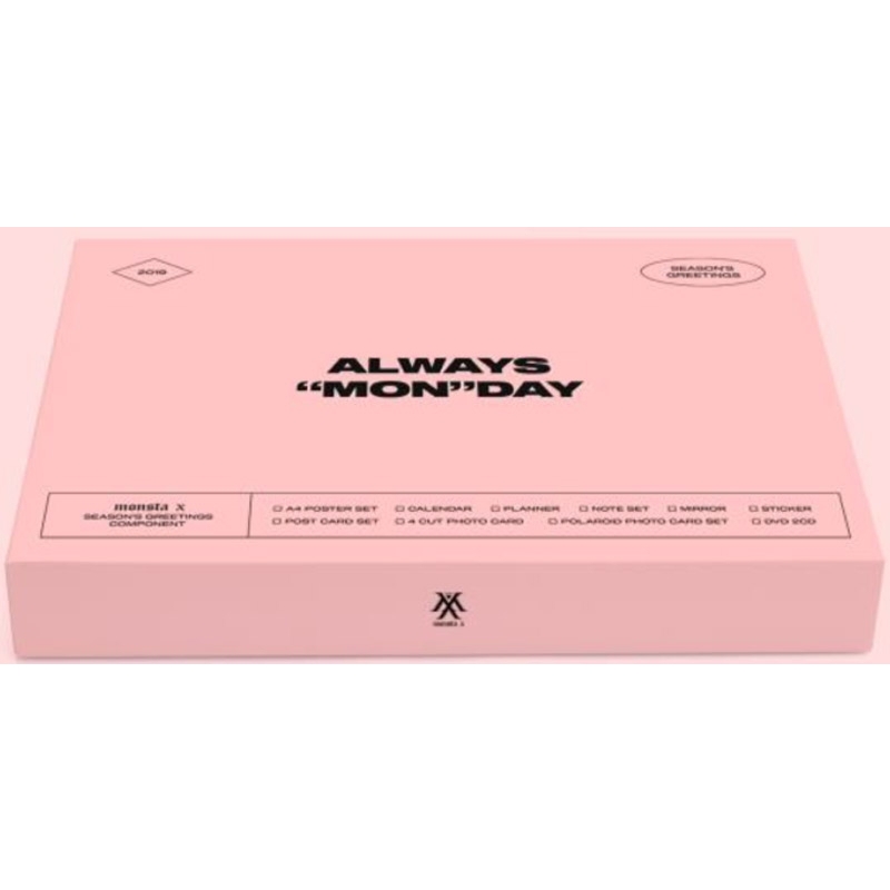 2025 MONSTA X SEASON'S GREETINGS 𝑷𝑨𝑮𝑬 𝒐𝒇 𝑴𝑶𝑵𝑺𝑻𝑨