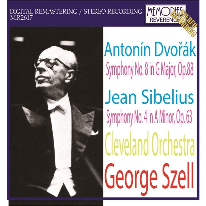 Dvorak Symphony No.8, Sibelius Symphony No.4 : George Szell ...