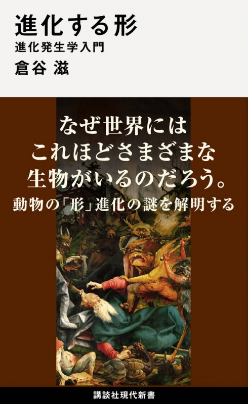 進化する形 進化発生学入門 講談社現代新書 : 倉谷滋 | HMV&BOOKS
