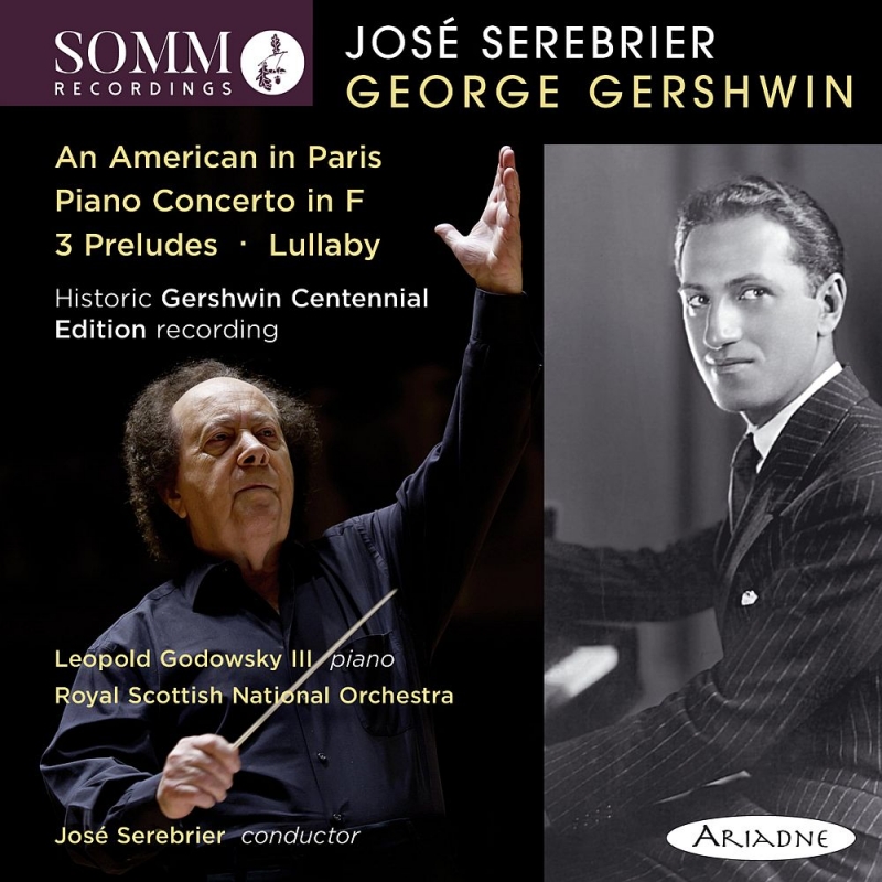 パリのアメリカ人、ピアノ協奏曲、3つの前奏曲（管弦楽版）、他 ホセ・セレブリエール＆スコティッシュ・ナショナル管弦楽団、ゴドフスキー3世 :  ガーシュウィン（1898-1937） | HMVu0026BOOKS online - ARIADNE5003