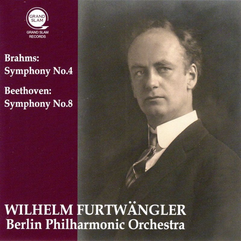 ブラームス：交響曲第4番、ベートーヴェン：交響曲第8番　ヴィルヘルム・フルトヴェングラー＆ベルリン・フィル（1948、1953）（平林直哉復刻）