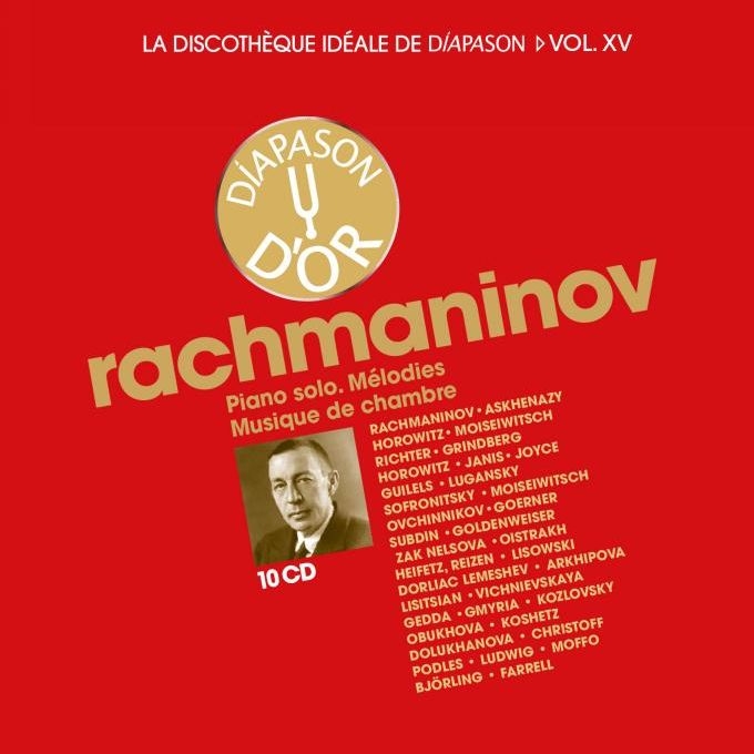 ピアノ独奏曲、歌曲、室内楽作品集 スヴィヤトスラフ・リヒテル、セルゲイ・ラフマニノフ、ベンノ・モイセイヴィチ、他（10CD） :  ラフマニノフ、セルゲイ（1873-1943） | HMVu0026BOOKS online - DIAPCF015