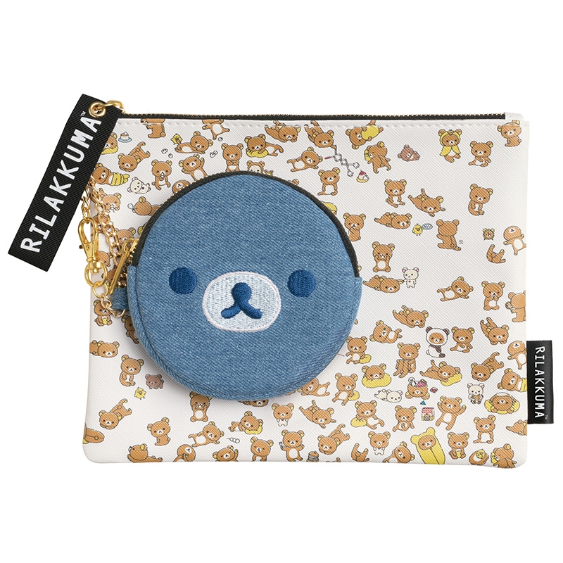 フラットポーチセット(リラックマ) : リラックマ | Loppiオススメ