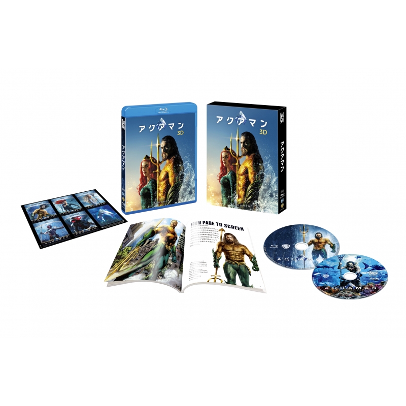 アクアマン 3D&2Dブルーレイセット  [Blu-ray] 新品