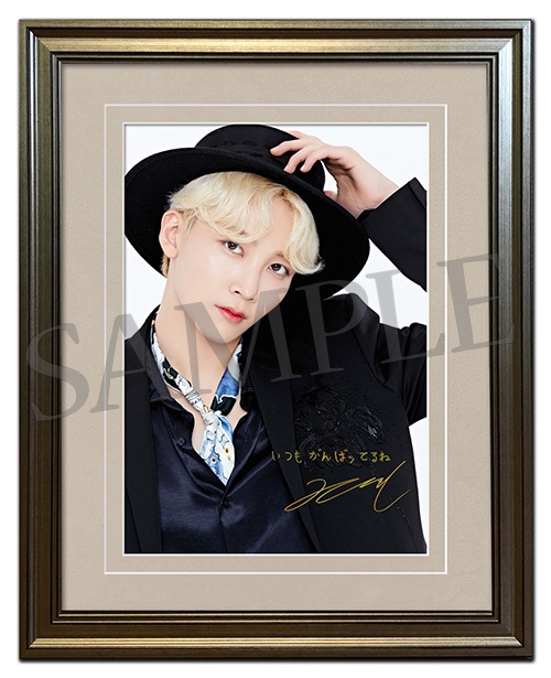 SEVENTEEN ジョンハン 額装写真 JEONGHAN 額装写真（プリントサイン&オリジナルメッセージ入り