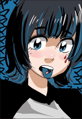 ポストカード＜JUN INAGAWA×GANG PARADE(ヤママチ)＞ : GANG PARADE