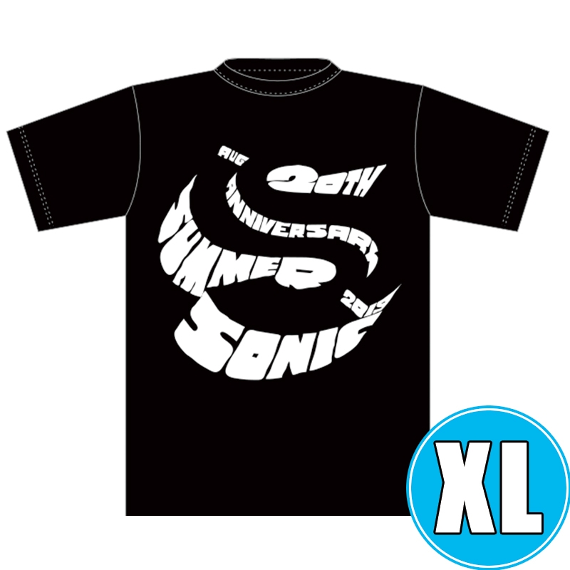 サマソニロゴTシャツ BLACK (XL)※事後販売分 : SUMMER SONIC ...