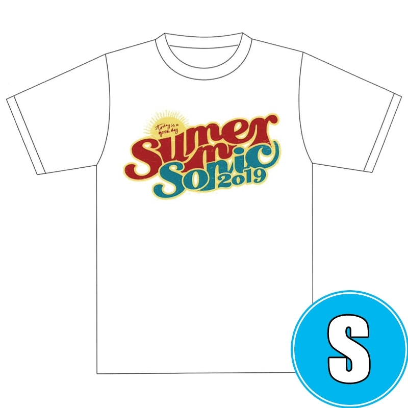 SUNSHINE Tシャツ WHITE (S)※事後販売分 : SUMMER SONIC | HMV&BOOKS online - SS190193