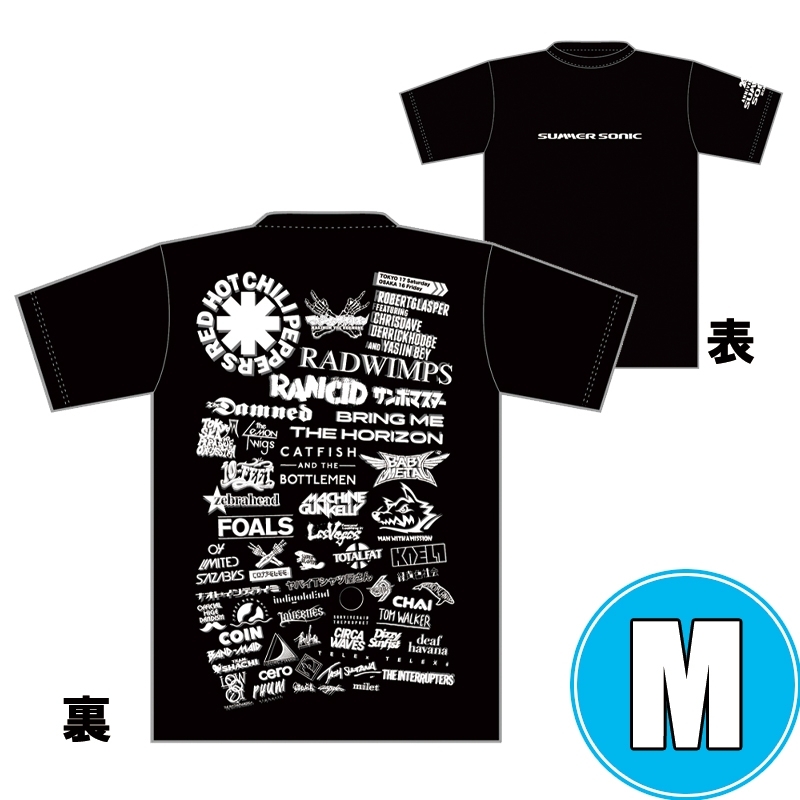 SUMMER SONIC 2024 アーティストロゴコラージュTシャツ黒 Amazon.co.jp: サマソニ サマーソニック 2024 アーティスト ロゴ
