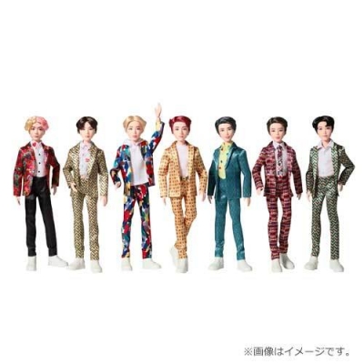 BTS JIN グッズセット ジン コアファッションドール、写真集、バッジ等