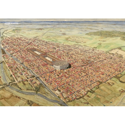絵で旅するローマ帝国時代のガリア 古代の建築・文化・暮らし : ジャン 
