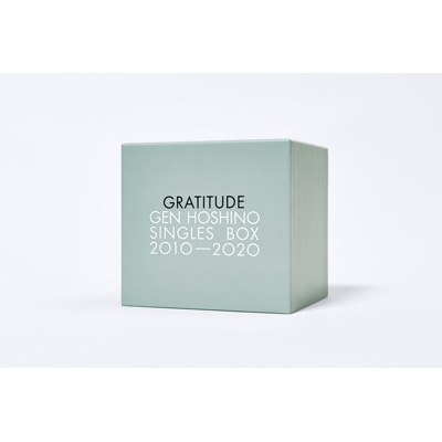 Gen Hoshino Singles Box “GRATITUDE” 【11CD(12)+10DVD+特典CD+特典BD 