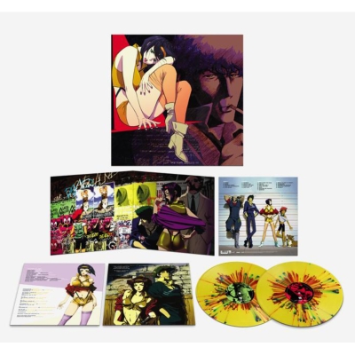 カウボーイビバップ Cowboy Bebop オリジナルサウンドトラック イエロー レッド ブルー スプラッター半透明ヴァイナル仕様 2枚組アナログレコード カウボーイ ビバップ Hmv Books Online