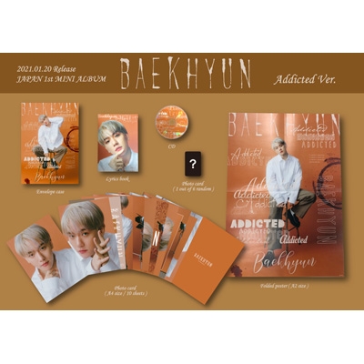BAEKHYUN 日本アルバム ベッキョン CD DVD 初回生産限定盤 全形態