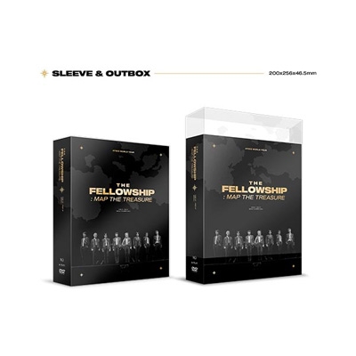 ATEEZ WORLD TOUR THE FELLOWSHIP : MAP THE TREASURE SEOUL DVD (日本 