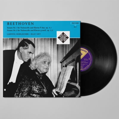 ベートーヴェン チェロ ソナタ LPレコード3枚セット - 洋楽