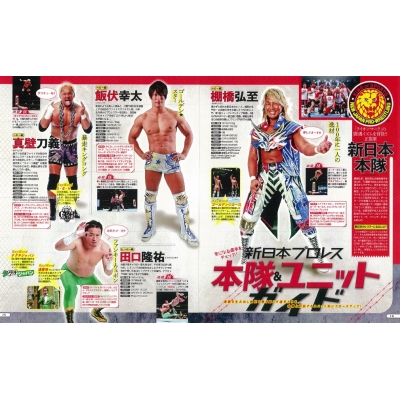 るるぶ新日本プロレス 公式ガイドブック JTBのムック : JTB