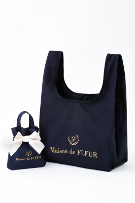 Maison de FLEUR MY ECOBAG BOOK NAVY 【ローソン・HMV限定