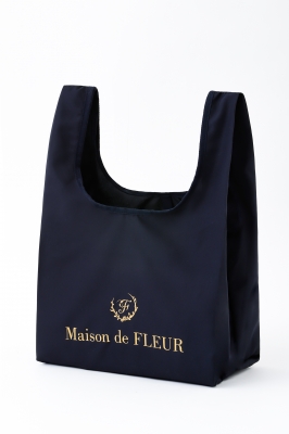 Maison de FLEUR MY ECOBAG BOOK NAVY 【ローソン・HMV限定