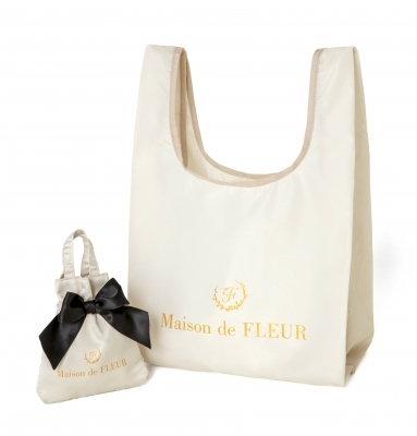 Maison de FLEUR MY ECO BAG BOOK IVORY 【ローソン・HMV限定