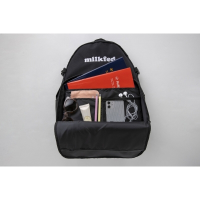 Milkfed.Special Book Multi-pocket Backpack #black : Brand Mook