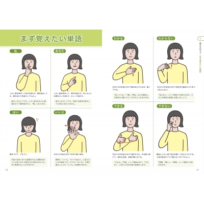 オールカラー やさしくわかるはじめての手話 手話教室華乃樹 Hmv Books Online