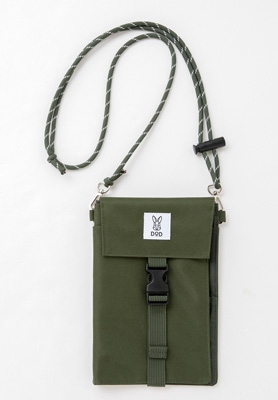 DOD WALLET SHOULDER BAG BOOK KHAKI 【ローソン・HMV限定