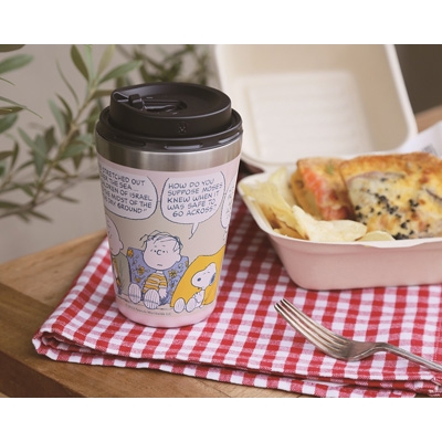 SNOOPY CUP COFFEE TUMBLER BOOK at home 付録