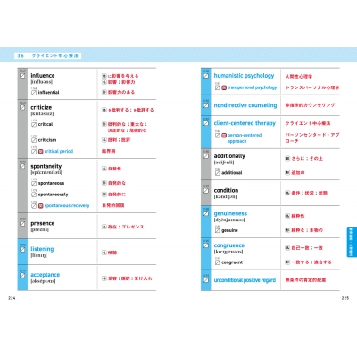 公認心理師・臨床心理士・心理系大学院対策 心理英単語集 schema