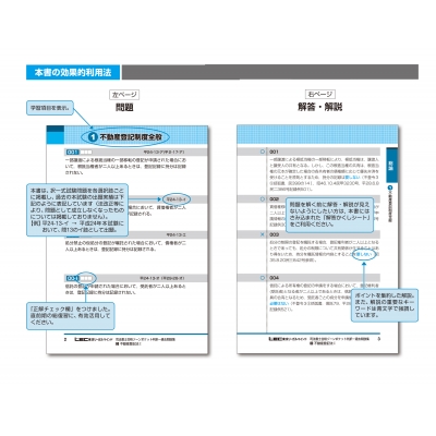 合格ゾーンポケット判択一過去問肢集 3|令和5年版 不動産登記法1総論