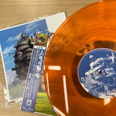 ショコラレコードジブリ☆カラー☆レコード☆ハウルの動く城