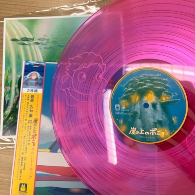 専門ショップ 久石譲 / レコード 2LP サウンドトラック - 崖の上の 