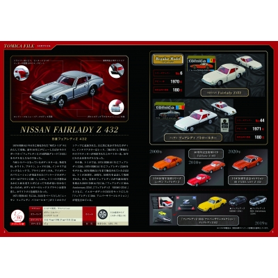 トミカ歴代名車コレクション 創刊号 日産 フェアレディ Z 432 : トミカ