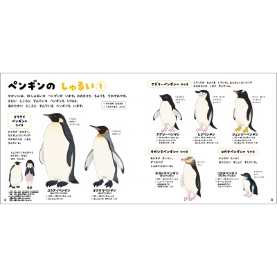 ペンギンのずかん 学研のえほんずかん : 今泉忠明 | HMV&BOOKS online