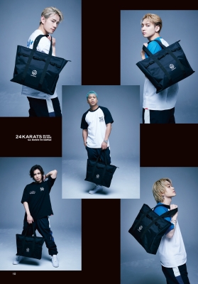 24KARATS BIG TOTE BAG BOOK feat.MA55IVE THE RAMPAGE【ローソン・HMV