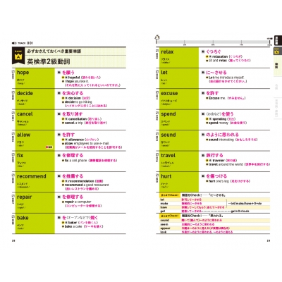 ランク順英検準2級英単語1550 単語+熟語・会話表現 : Gakken
